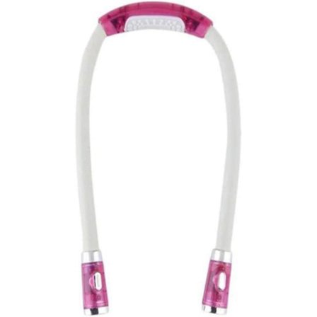 2024, LED-leselampe, håndfri lampe fleksibel LED-nattlys rundt halsen batteridrevet