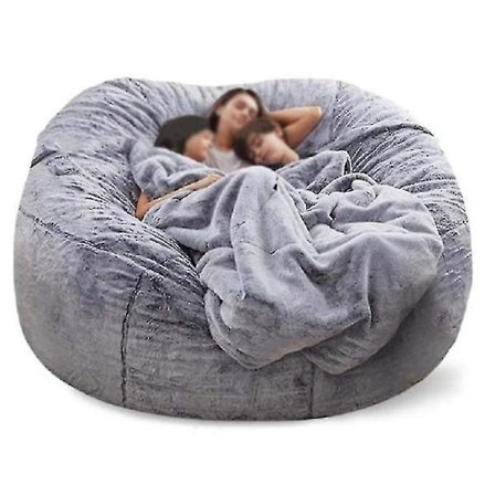 Lazy Sofa Bean Bag Kunstig Pels Bean Bag Bean Sofa