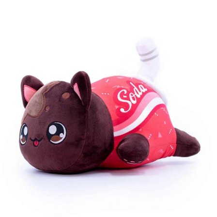 Aphmau Meow Meows Plys Aphmau Plyslegetøj Dukke Gave til Børn 25cm, A