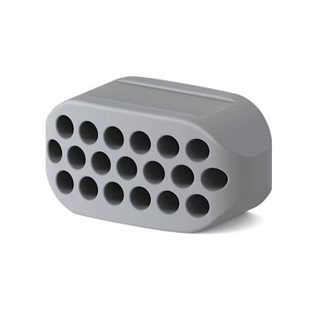 Kasvojen Masseter-leuanharjoittelija Lihasten Harjoituslaite Harmaa