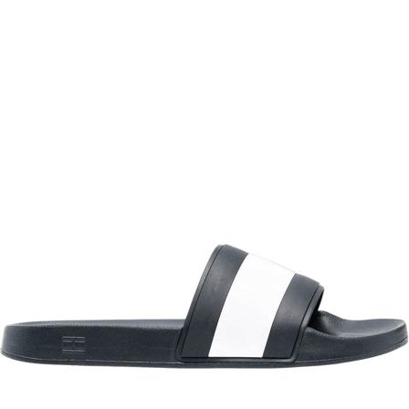 Tommy Hilfiger Sliders blå, Herr Loafers, Herr, Storlek: 44 EU