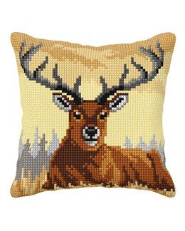 Stickpackung Kissen Hirsch - Orchidea