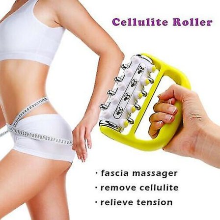 Cellulittmassasjerulle 1 stk Fettkontrollrulle Ben Mage Hals