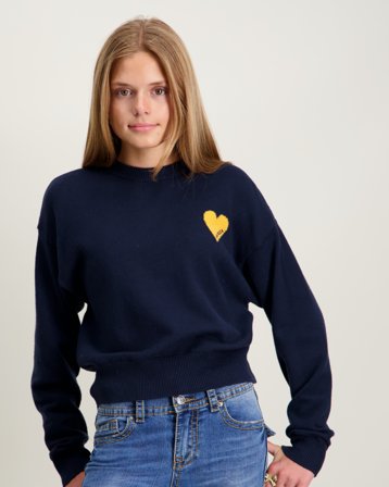 Garcia Girls pullover Blauw Truien Meisjes - Kids Brand Store
