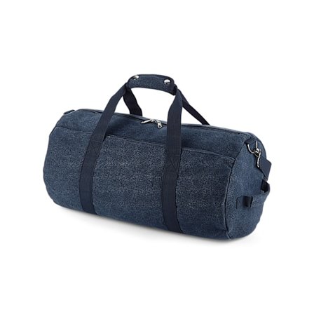 Bagbase Vintage Canvas Duffel Bag One Size Oxford Navy