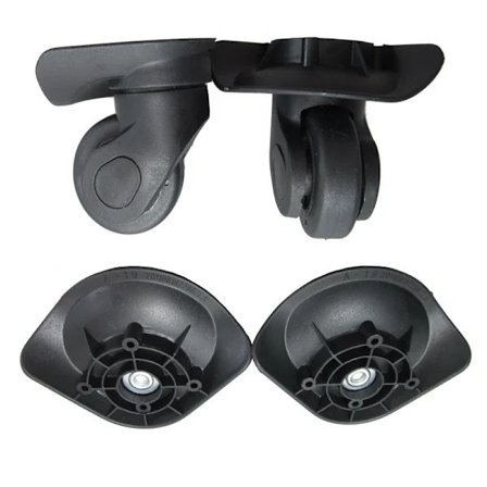 Reservehjul til kuffert med hjul, drejelige hjul, udskiftningstilbehør_tfrf