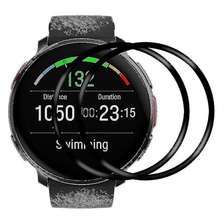 2 kpl/pakkaus Polar Vantage V3 PMMA -näytönsuoja, erittäin läpinäkyvä kellokalvo