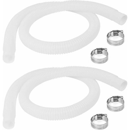 Reservedeler Slange Til Intex Bassenghus - Tilbehør 1,25" Diameter Og 59" Lang (pakke Med 2)