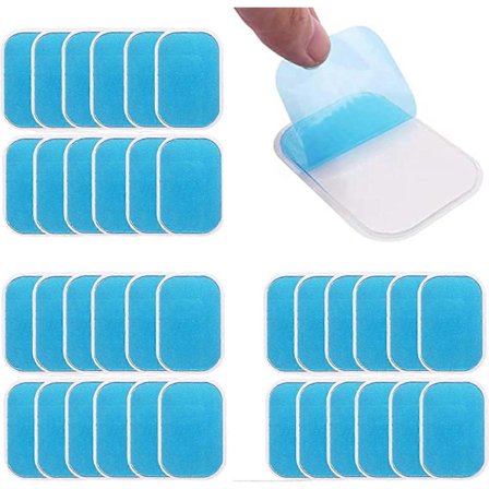 EMS Gel Pad - 60 Stycken Muskelstimulerings Gel Pad för Magtränare