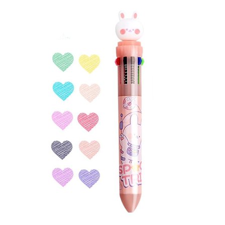 2 ST Kulspetspenna Neutral Pen 02-10COLORS 02-10COLORS