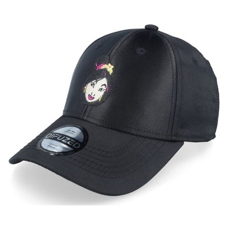 Difuzed - Svart adjustable Keps - Disney Mulan Curved Bill Cap Black Adjustable @ Hatstore