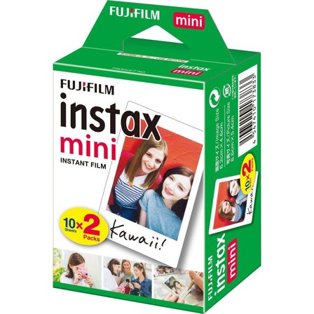 FUJI Instax Mini hurtigvirkende fargefilm - ISO 800 - 10 - 2 kassetter