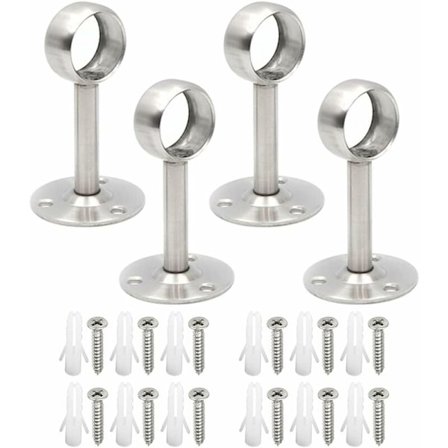 Verhokisko 4 kpl Verhokisko Ruuveilla Kattokiinnike