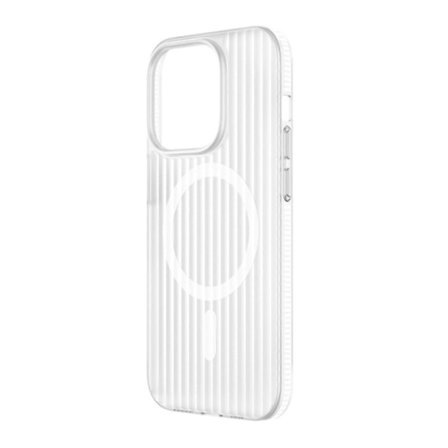 Magnetiska skal för iPhone 15 Pro Max, Kompatibelt med MagSafe Ultra Slim Anti Yellow Skyddsfodral