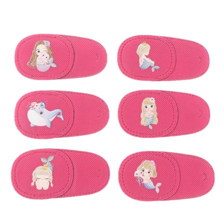 6 stk Amblyopia øjenlap til briller børn voksne dovne øjenplaster