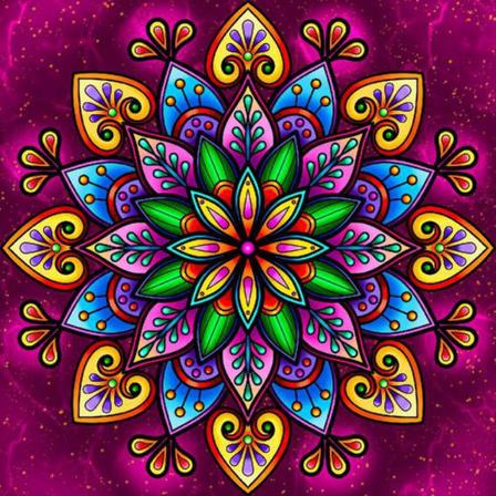 30 × 40 Diamantmaleri Broderie Diamant Maleri Kit Komplett