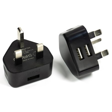 USB-kontakt 3-pakning 3-pinners, 5V 2.1A USB-lader Pluggadapter Veggpluggkontakt Telefonadapter Multippel strømlader Hurtiglading [BR]