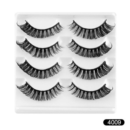4 par løse øjenvipper Russian Strip Lashes 4009 4009_ma