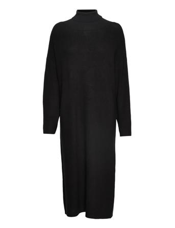 Mschmagnea Rachelle Rib Dress Black MOSS COPENHAGEN