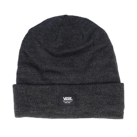 Vans - Black cuff Beanie - Mte Beanie Black Heather Cuff @ Hatstore