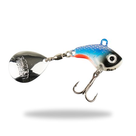 Scout SpinTail 10g - Blue Glitter