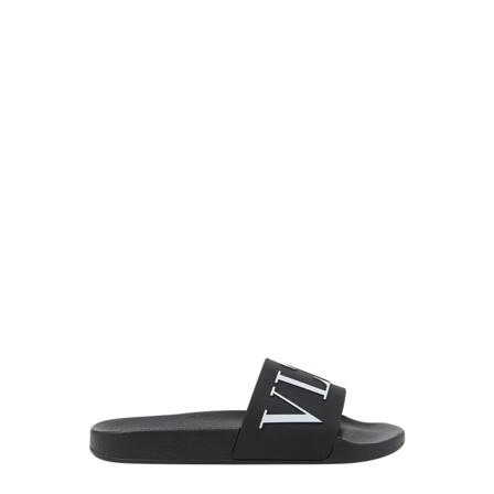 Valentino Garavani, Sliders Czarny, Mężczyzna, Rozmiar: 40 EU