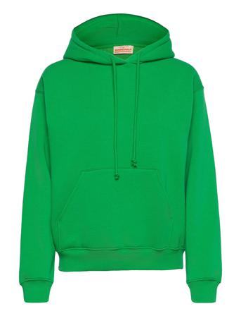 Hoodie Ls Hoodie Trøje Grøn Barbara Kristoffersen By Rosemunde