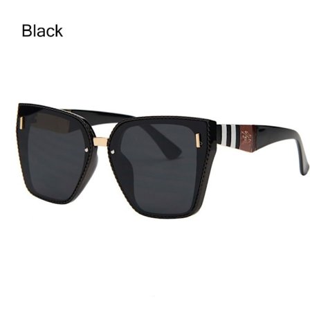 Överdimensionerade Vintage Cat Eye Solglasögon Resesolglasögon UV400 skydd