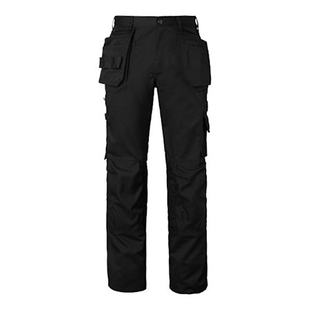 193 Craftsmen Trousers Black Male