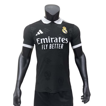 25-26 Real Madrid CF Special Edition Svart Fotbollströja S-2XL