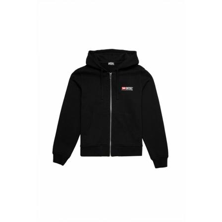 Diesel Zip-throughs svart, Herr Tröjor, Herr, Storlek: M