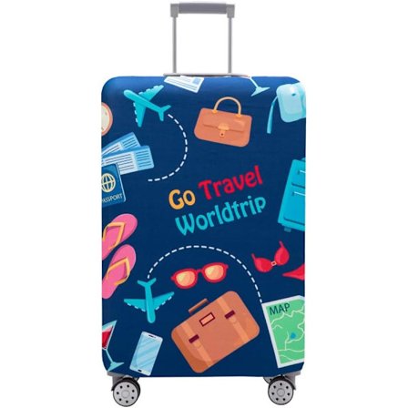 Kuffertbetræk Vaskbart Kuffertsæt Beskytter Anti-ridse Kuffertsæt Passer 18-32 Tommer