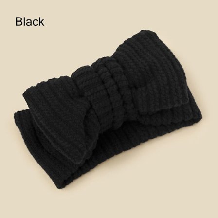 Baby pannebånd Elastiske hårbånd for barn SVART SVART