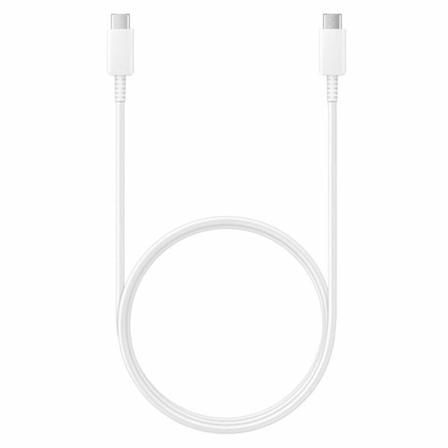 Hurtig opladningskabel, 2x Type-C, 5A, 1m - Samsung - Hvid
