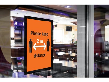 Durable Magnetram självhäftande DURAFRAME A3 svart 2/fp - Lyreco - Kontorsmöbler och inredning - Tavlor ställ och ramar - Magnet ramar