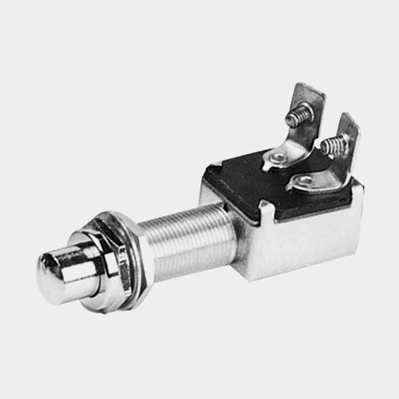 Vytahovací přepínač, 20 A, stříbrný