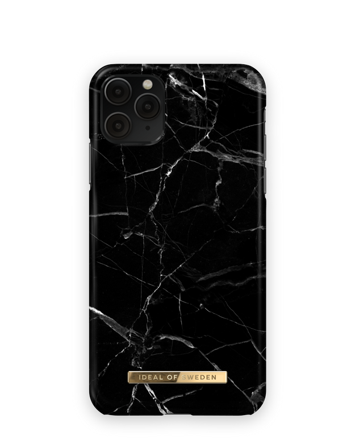 Unisex Hülle, iPhone 11 Pro Max Black Marble Handyhülle