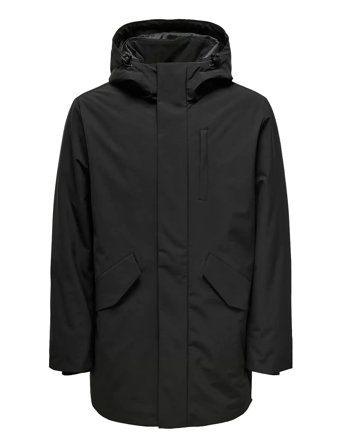 Onssayn Waterproof Stretch Parka Otw Black ONLY & SONS