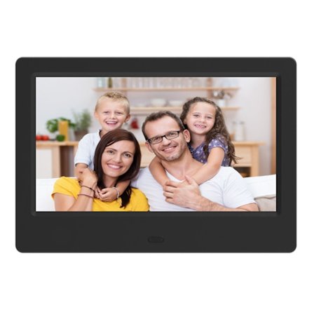 7 tommers digital fotoramme - Oppgradert digital fotoramme med (16:9) HD IPS[HK]