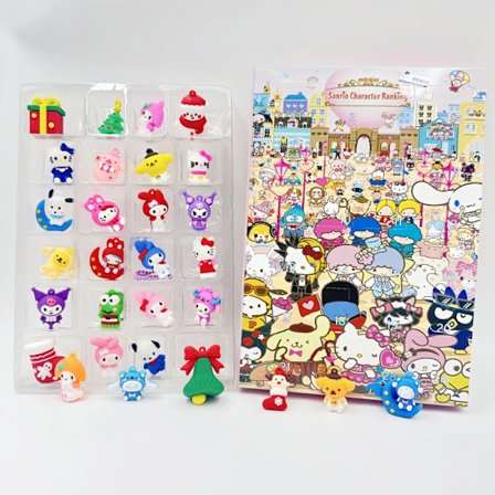 Gos- Tegneserie Jul Sanrio Nedtelling Kalender Blind Boks Hull Loafer Veske Blind Boks 24