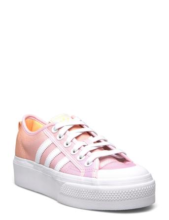 Nizza Platform W Shoes Sneakers Chunky Sneakers Rosa Adidas Originals*Betinget Tilbud