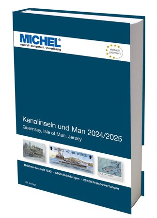 MICHEL - Kanaløerne og Man 2024/2025 - Frimærkekatalog