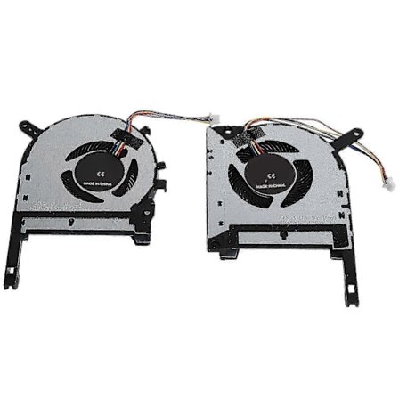 Til ASUS TUF FX505ge FX505gm FX505dt FX705 Laptop CPU GPU Køleblæsere (2 stk)