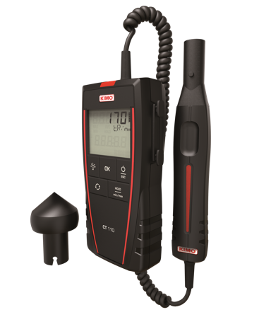Kimo CT110 CS Varvtalsmätare, Mätinstrument
