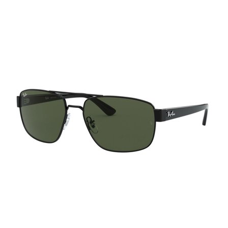Ray-Ban -Aurinkolasit - Black Rectangular - Ray-Ban RB3663 002/31 6017