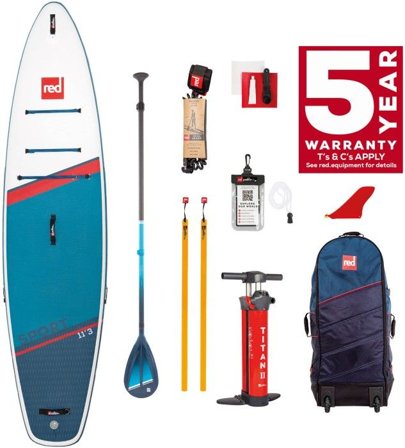 Red Paddle Co Touringpaket 11.3 x 32 Sport MSL för större paddlare - Red Paddle Co