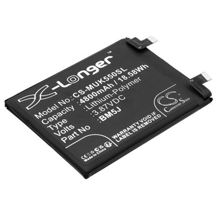 Batteri for smarttelefon, mobil for Redmi K50 Ultra, 12T, 12T Pro