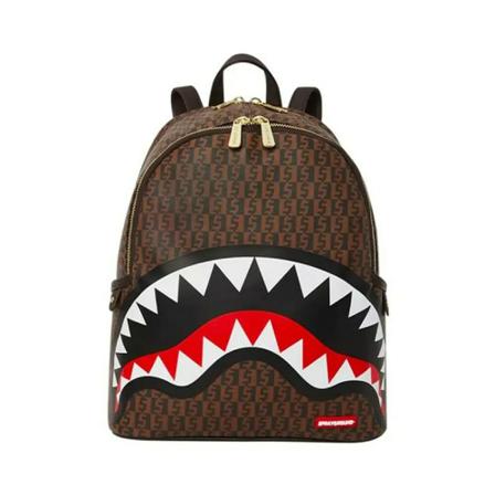 Sprayground Rugzaks , Bruin , Heren , Maat: ONE Size Rugzakken