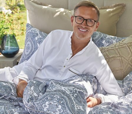 Halvor Bakke St.George Nattskjorte Pure-Cashmere S-M Egyptisk bomull