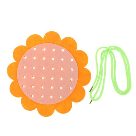 Weave Cloth Montessori Material Baby Early Learning Education